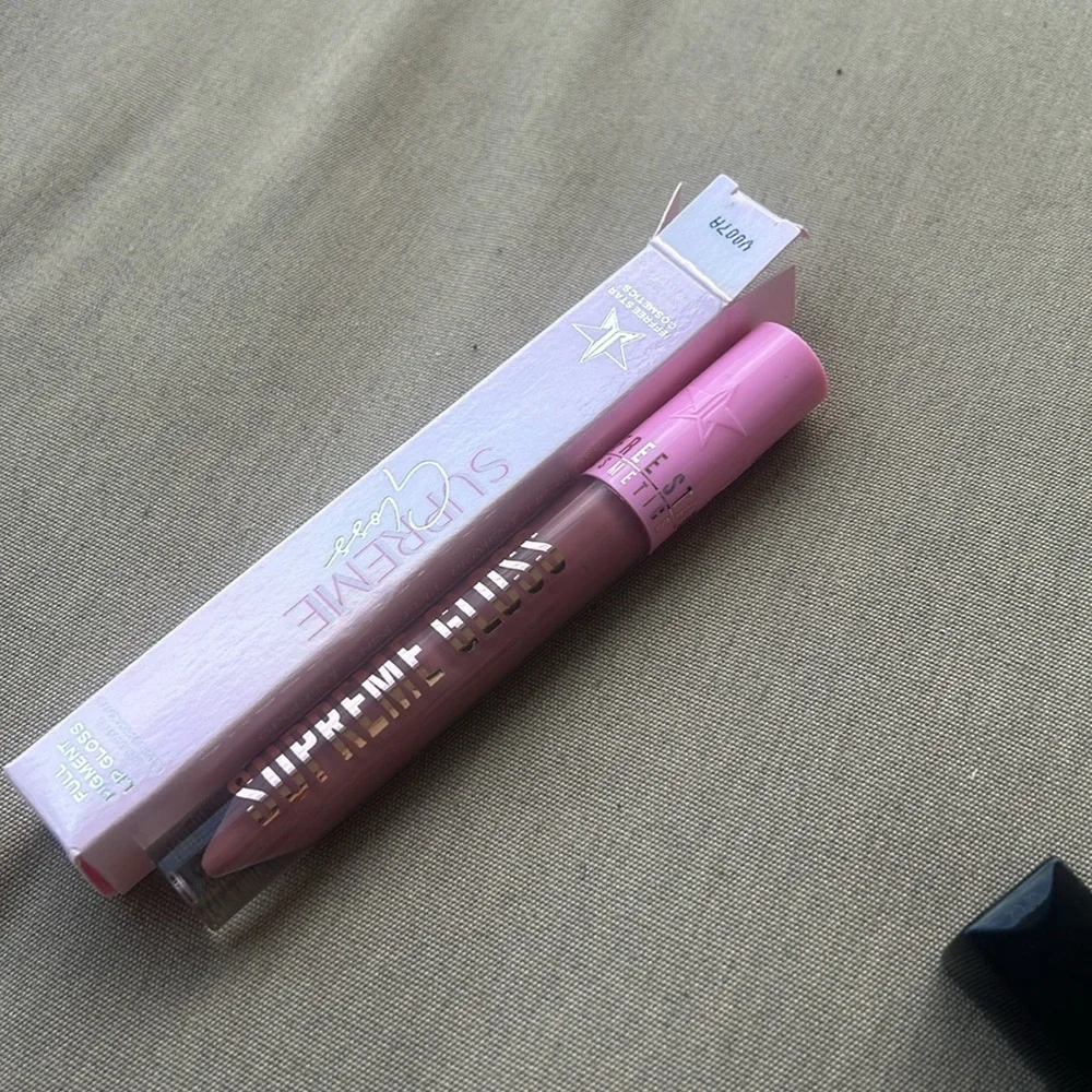 GEMINI Jeffree Star Cosmetics Lip Lippy Mauve Supreme Gloss NIB Full Pigment